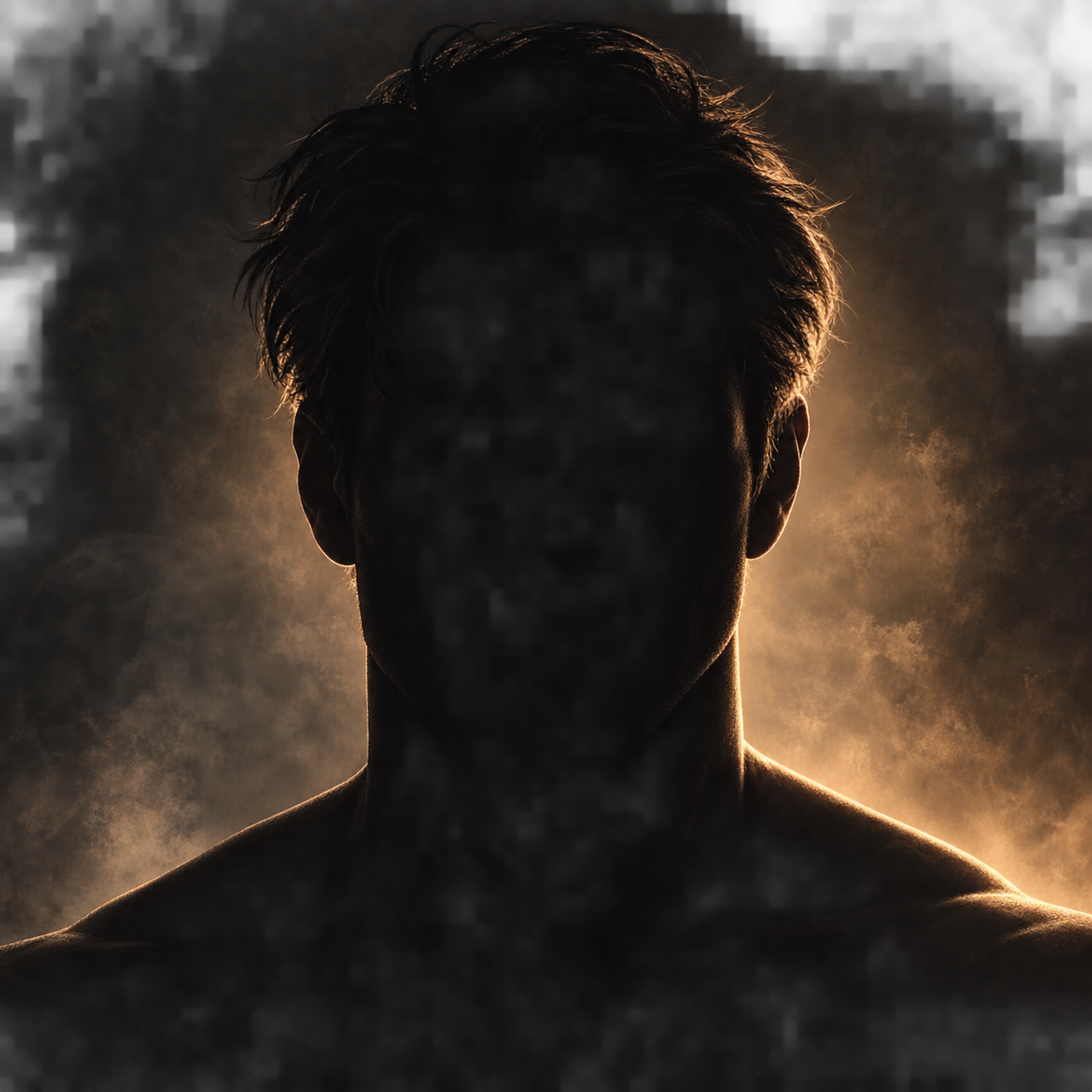 Unknown caller silhouette